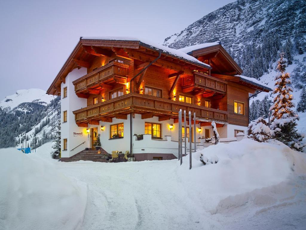 Fuermesli Appartements Лех Экстерьер фото